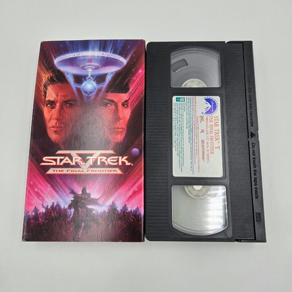 Star Trek VHS Movie Lot The Motion Picture Wrath Of Khan Final Frontier Search - Picture 9 of 16